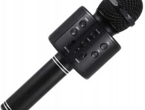 Ασύρματο μικρόφωνο Karaoke – Bluetooth ηχείο – V6 – Μαύρο